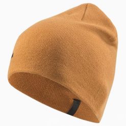 Essential Classic Logo Czapka Bez Mankietów. Żółte czapki męskie Puma, bez wzorów, sportowe. Za 76.99 zł.