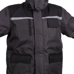 Kurtka męska Apple JACKET LONG ARCT GREY/BLACK WJ-8924 XXL. Czarne kurtki męskie Apple, m, bez wzorów, bez ramiączek, bez kaptura. Za 192.26 zł.