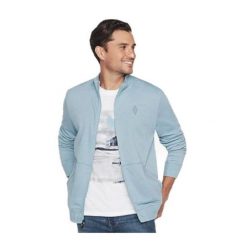 Bluza Męska Skechers. Niebieskie bluzy nierozpinane męskie Skechers, m, bez wzorów, bez ramiączek, bez kaptura. Za 265.99 zł.