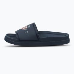 Klapki męskie GANT Pierbay. Niebieskie klapki i japonki męskie Gant, bez wzorów. Za 219.99 zł.