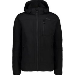 Kurtka softshell męska CMP. Czarne kurtki softshell męskie CMP, m, bez wzorów, z softshellu, bez kaptura, trekkingowe. Za 335.99 zł.