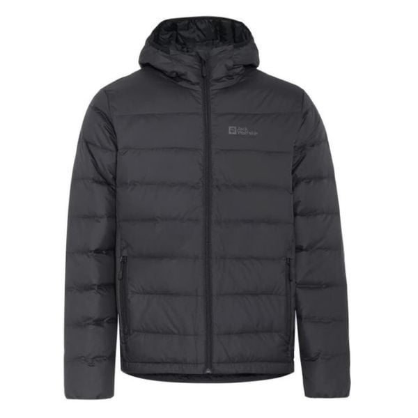 Kurtka puchowa męska Jack Wolfskin Ather Down Hoody. Szare kurtki męskie Jack Wolfskin, m, bez wzorów, z puchu, sportowe, bez ramiączek, bez kaptura. W wyprzedaży za 778.45 zł.