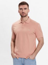 Quiksilver Polo Essentials EQYKT04094 Różowy Regular Fit. Czerwone koszulki polo męskie Quiksilver, m, bez wzorów, z bawełny, bez kołnierzyka, bez ramiączek. Za 149.99 zł.