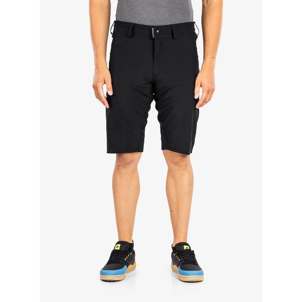 Spodenki rowerowe męskie Sensor Helium Cycling Shorts. Czarne szorty sportowe męskie Sensor, bez wzorów, sportowe. Za 356.99 zł.