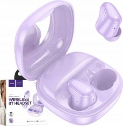 Słuchawki Hoco HOCO słuchawki bezprzewodowe TWS EQ13 fioletowe. Fioletowe słuchawki bluetooth Hoco. Za 52.98 zł.