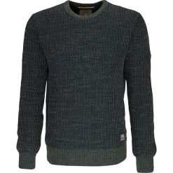 Sweter w kolorze khaki. Brązowe swetry męskie Camel Active, bez wzorów, z bawełny, bez kołnierzyka, bez ramiączek. W wyprzedaży za 197.95 zł.