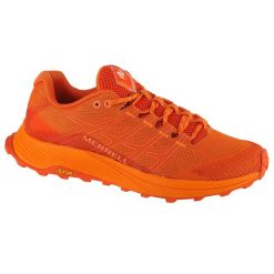 Buty do biegania męskie, Merrell Moab Flight. Brązowe buty do biegania męskie Merrell, bez wzorów, bez zapięcia, do biegania. Za 499.99 zł.