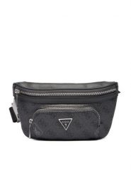 Guess Nerka HMMICT P5431 Szary. Szare saszetki męskie Guess, z aplikacjami, ze skóry. Za 249.99 zł.