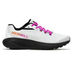 Buty do biegania męskie Merrell Morphlite. Niebieskie buty do biegania męskie Merrell, bez wzorów, z materiału, bez zapięcia, do biegania. Za 632.00 zł.