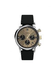 Timex Zegarek Marlin® Quartz Chronograph TW2W60300 Czarny. Czarne, analogowe zegarki męskie Timex. Za 979.99 zł.
