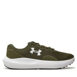 Buty do biegania Under Armour. Brązowe buty do biegania męskie Under Armour, bez wzorów, bez zapięcia, do biegania. Za 219.99 zł.