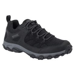 Męskie Buty Do Chodzenia Edgepoint IV Low. Czarne buty trekkingowe męskie Regatta, bez wzorów, bez zapięcia, trekkingowe. Za 222.99 zł.
