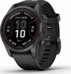Zegarek sportowy Garmin Garmin fēnix® 7S Pro Sapphire Solar Carbon Grey DLC Titanium/Black 42mm. Czarne zegarki sportowe Garmin. Za 3,249.00 zł.