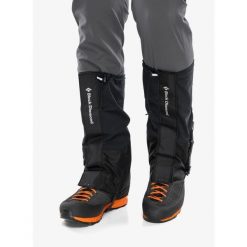 Stuptuty Black Diamond Frontpoint Gaiters. Czarne buty zimowe męskie Black Diamond, bez wzorów, sportowe, bez obcasa, bez zapięcia. Za 251.99 zł.