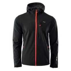 Męska Kurtka Soft Shell Iver. Brązowe kurtki softshell męskie ELBRUS, l, bez wzorów, z softshellu, bez kaptura, trekkingowe. Za 233.99 zł.