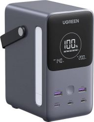 Ugreen Powerbank 48000mAh Ugreen PB770, 2x USB + 4x USB-C, 300W (szary). Szare powerbanki UGREEN. Za 453.20 zł.