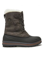 Kimberfeel Śniegowce Beker Brązowy. Brązowe buty zimowe męskie Kimberfeel, bez wzorów, ze skóry, bez obcasa, bez zapięcia. Za 569.99 zł.