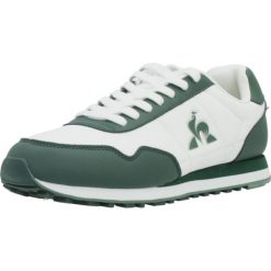 Tenisówki Le Coq Sportif Model Astra_2 Kolor Zielony. Zielone trampki męskie le coq sportif, bez wzorów, z nylonu, retro, bez zapięcia. W wyprzedaży za 260.00 zł.