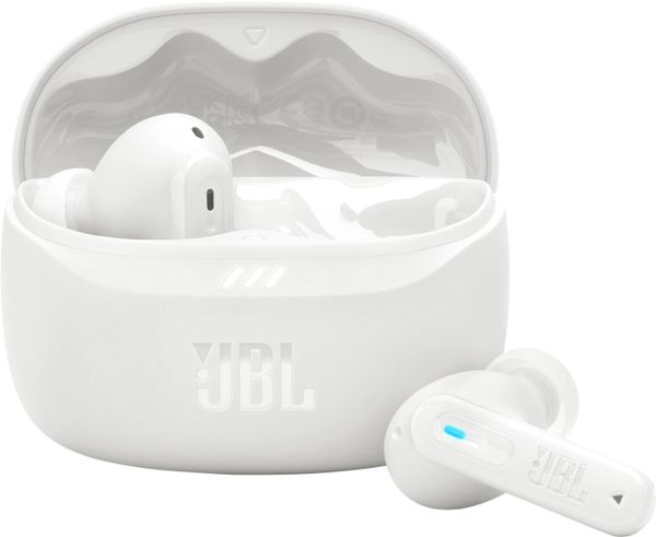 Słuchawki JBL Tune Beam 2 białe. Białe słuchawki bluetooth JBL. Za 387.00 zł.