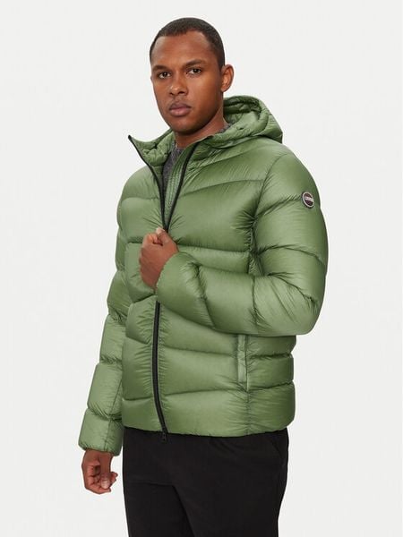 Colmar Kurtka puchowa 1240 2YQ Zielony Regular Fit. Zielone kurtki męskie Colmar, m, bez wzorów, z puchu, bez ramiączek, bez kaptura. Za 1,369.99 zł.