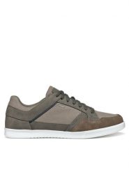 Geox Sneakersy U Walee U552CB 010EK C1018 Szary. Szare buty sportowe na co dzień męskie Geox, m, bez wzorów, z materiału, bez ramiączek, bez kaptura. Za 309.99 zł.