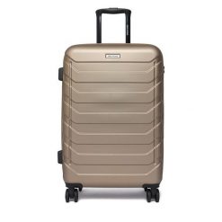 Walizka średnia GINO ROSSI. Żółte walizki męskie Gino Rossi, bez wzorów, średnie. Za 279.99 zł.