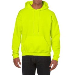 Bluza Z Kapturem Dla Dorosłych Unisex Heavy Blend. Zielone bluzy z kapturem męskie GILDAN, m, bez wzorów, z kapturem. Za 73.99 zł.
