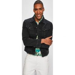 Lee - Kubek. Czarne płaszcze męskie Premium by Jack&Jones, l, bez wzorów, z bawełny, bez kaptura. W wyprzedaży za 269.90 zł.