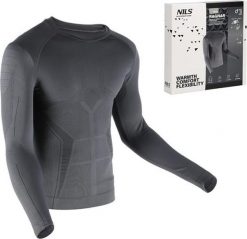 Nils Extreme BTK0060 KOSZULKA TERMOAKTYWNA SZARA MĘSKA S/M RAGNAR NILS. Szare bielizna termoaktywna męska NILS Extreme, m, bez wzorów, bez ramiączek. Za 87.99 zł.