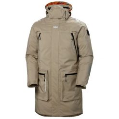 Parka Helly Hansen Arc Flow Ins. Brązowe parki męskie Helly Hansen, na zimę, m, bez wzorów, bez kaptura. W wyprzedaży za 2,618.50 zł.