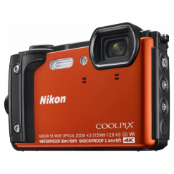 Nikon COOLPIX W300 Pomarańczowy zestaw Holiday. Aparaty kompaktowe marki NIKON. Za 1,599.00 zł.