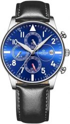 Zegarek Giewont Zegarek Męski Chronograph Sapphire Czarno Niebieski GW5630-A3. Czarne zegarki męskie Giewont. Za 213.34 zł.