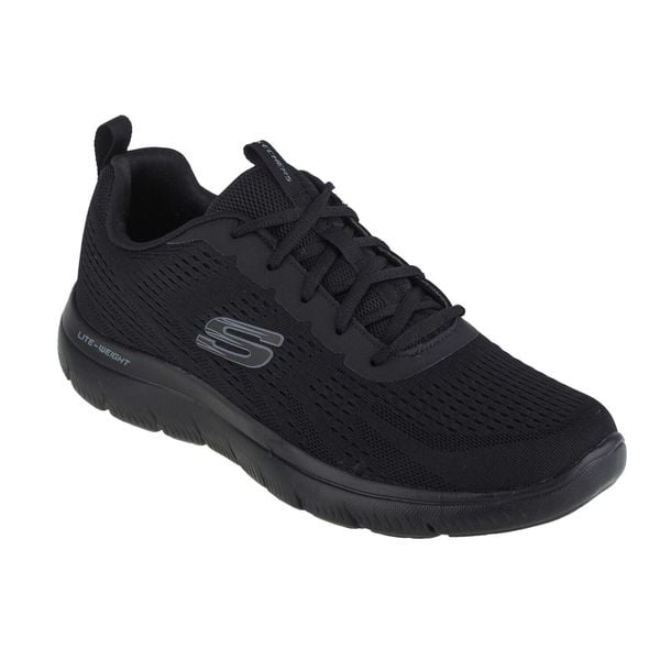 Buty sportowe Sneakersy męskie, Skechers Summits-Torre. Czarne buty sportowe na co dzień męskie Skechers, m, bez wzorów, casualowe, bez ramiączek, bez kaptura, trekkingowe. Za 404.00 zł.