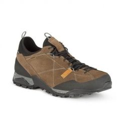 Buty trekkingowe męskie Aku Nativa Gtx. Brązowe buty trekkingowe męskie Aku, bez wzorów, z gumy, sportowe, bez obcasa, bez zapięcia. Za 569.00 zł.