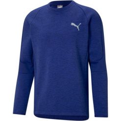 Bluza Puma Evostripe Crew, Mężczyźni. Niebieskie bluzy nierozpinane męskie Puma, m, bez wzorów, z poliesteru, bez ramiączek, bez kaptura. Za 290.00 zł.