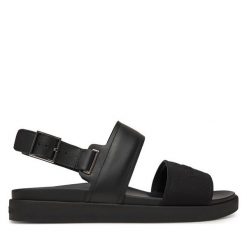 Sandały Calvin Klein. Czarne sandały męskie Calvin Klein, bez zapięcia. Za 339.99 zł.