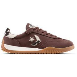Buty sportowe Converse Run Star Trainer Suede. Brązowe buty do biegania męskie Converse, bez wzorów, z zamszu, bez zapięcia, na fitness i siłownię. Za 590.00 zł.