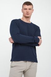 Sweter męski Svenor JOOP! JEANS. Swetry męskie JOOP! Jeans, bez wzorów, z jeansu, bez kołnierzyka, bez ramiączek. Za 489.00 zł.