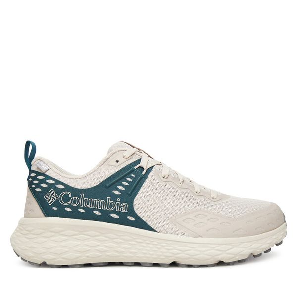 Trekkingi Columbia. Szare buty trekkingowe męskie Columbia, bez wzorów, sportowe, bez obcasa, bez zapięcia. Za 419.99 zł.