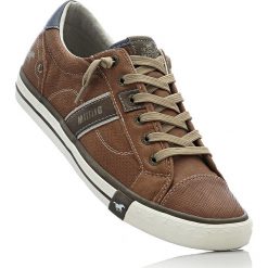 Sneakersy Mustang bonprix koniakowy. Buty sportowe na co dzień męskie bonprix. Za 189.99 zł.
