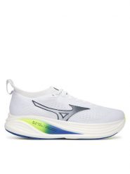 Mizuno Buty do biegania Neo Zen 2 J1GC2686 01 Biały. Białe buty do biegania męskie Mizuno, bez wzorów, z materiału, bez zapięcia, do biegania. Za 629.99 zł.