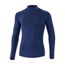 Koszulka termoaktywna męska Erima Athletic Longsleeve Turtleneck Top. Czarne bielizna termoaktywna męska Erima, m, bez wzorów, bez ramiączek, na fitness i siłownię. Za 194.99 zł.