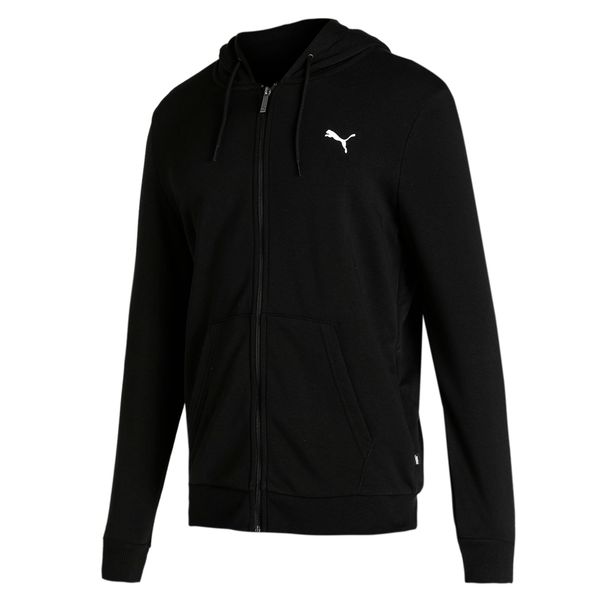 Puma Bluza Ess Fz 84721901. Czarne bluzy nierozpinane męskie Puma, m, bez wzorów, wizytowe, bez ramiączek, bez kaptura. Za 164.99 zł.
