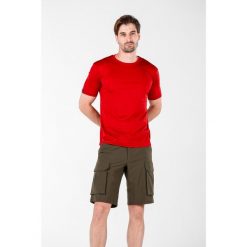 Koszulka termoaktywna turystyczna męska Woolona Notus 100% Merino. Czerwone bielizna termoaktywna męska WOOLONA, m, bez wzorów, bez ramiączek. W wyprzedaży za 261.00 zł.