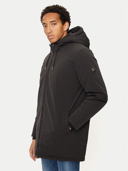 U.S. Polo Assn. Parka MUP3602 Czarny Regular Fit. Czarne parki męskie U.S. Polo Assn., l, bez wzorów, z syntetyku, bez kaptura. Za 479.99 zł.