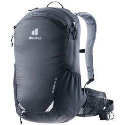 Plecak rowerowy Deuter Superbike 18 czarny 18 L ergonomiczny wentylowany. Czarne plecaki męskie Deuter, bez wzorów. Za 569.99 zł.