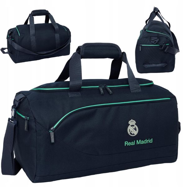 Torba sportowa na siłownię na basen Real Madryt 25 26 podróżna piłkarska. Torby sportowe męskie safta, bez wzorów. Za 232.99 zł.