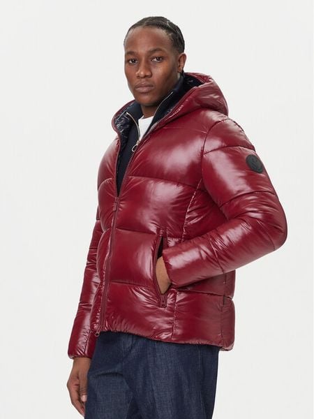 Save The Duck Kurtka zimowa D31280M LOVE21 Bordowy Regular Fit. Czerwone kurtki męskie Save the duck, na zimę, m, bez wzorów, z syntetyku, bez ramiączek, bez kaptura. Za 1,069.00 zł.