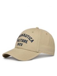 Aeronautica Militare Czapka z daszkiem 261HA1241UCT02261 Beżowy. Brązowe czapki męskie Aeronautica Militare, bez wzorów, z bawełny. Za 189.99 zł.