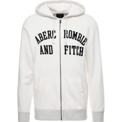 Abercrombie & Fitch CORE LOGO FULLZIP Bluza rozpinana offwhite. Bluzy rozpinane męskie marki Abercrombie & Fitch. Za 389.00 zł.